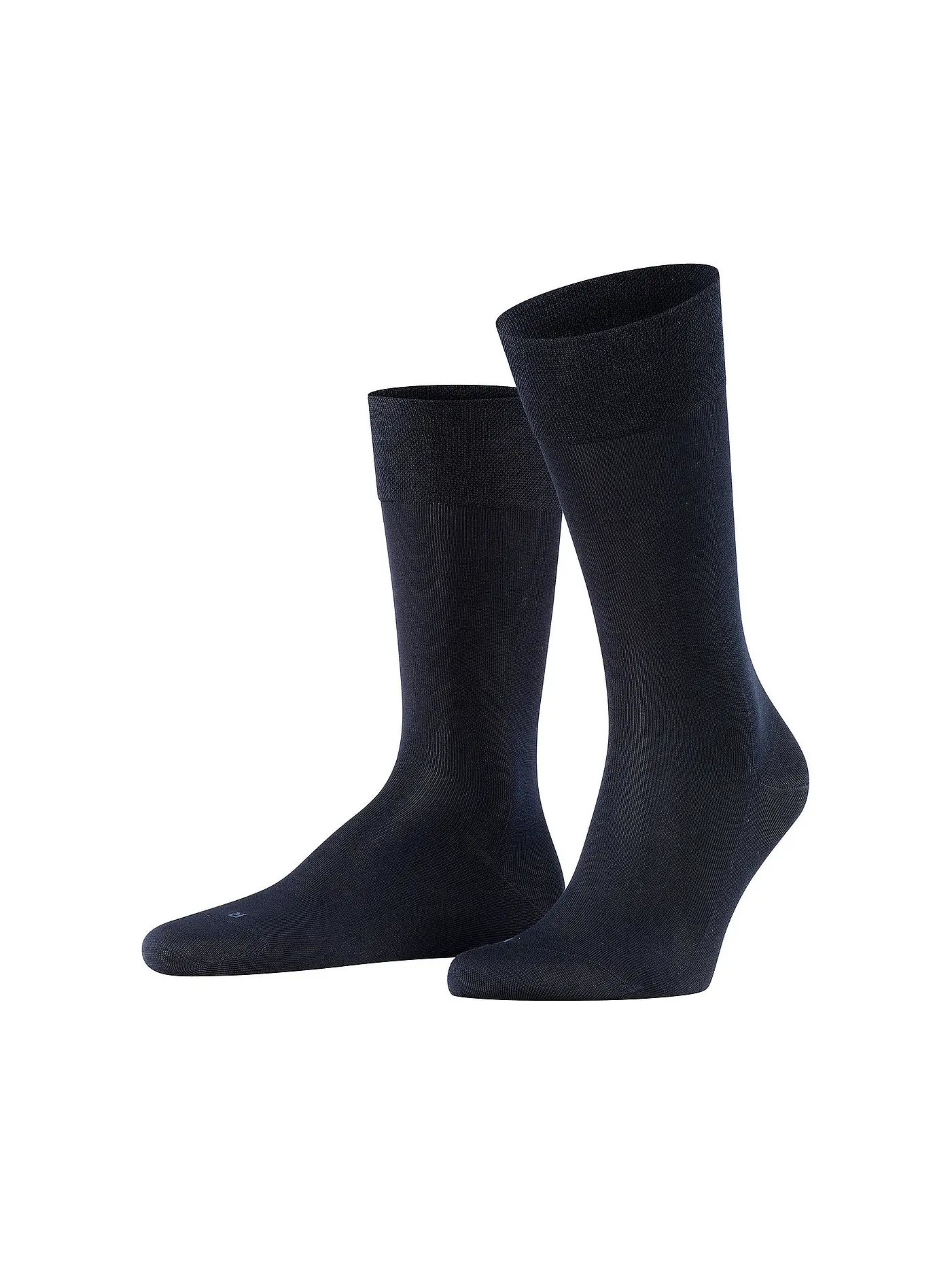 FALKE | Herren Socken Sensitive Malaga pebble mel | dunkelblau
